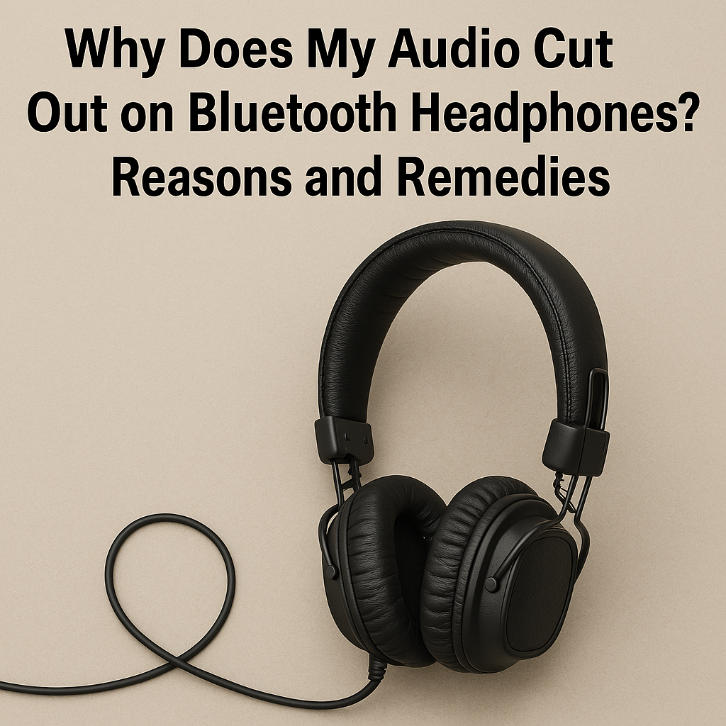 audio cutting out bluetooth headphones