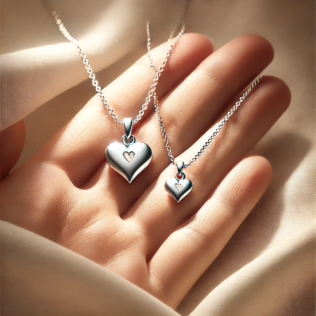 mother daughter necklace