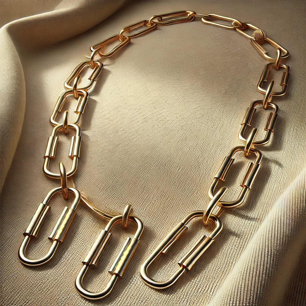 paper clip necklace