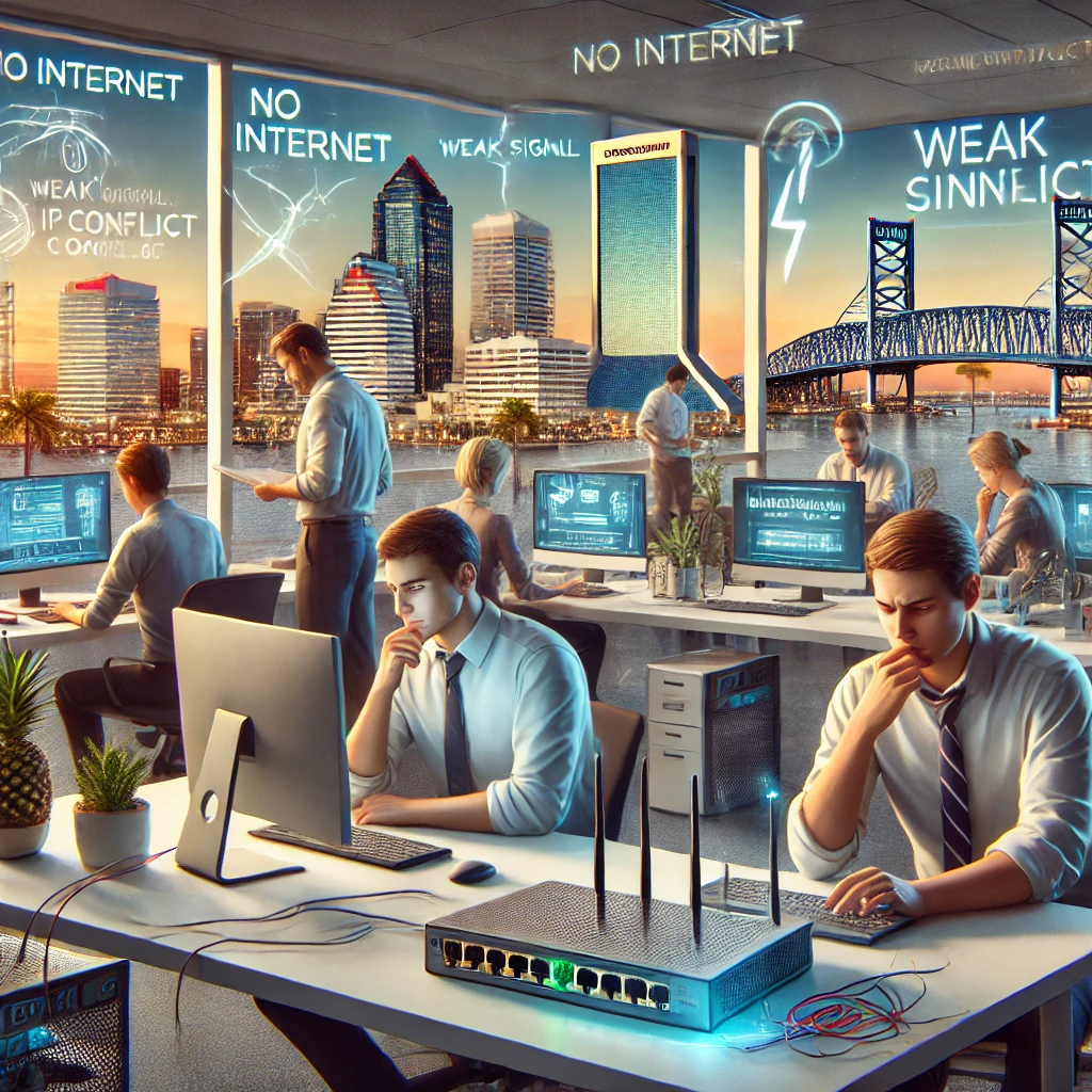 jacksonville computer network issues